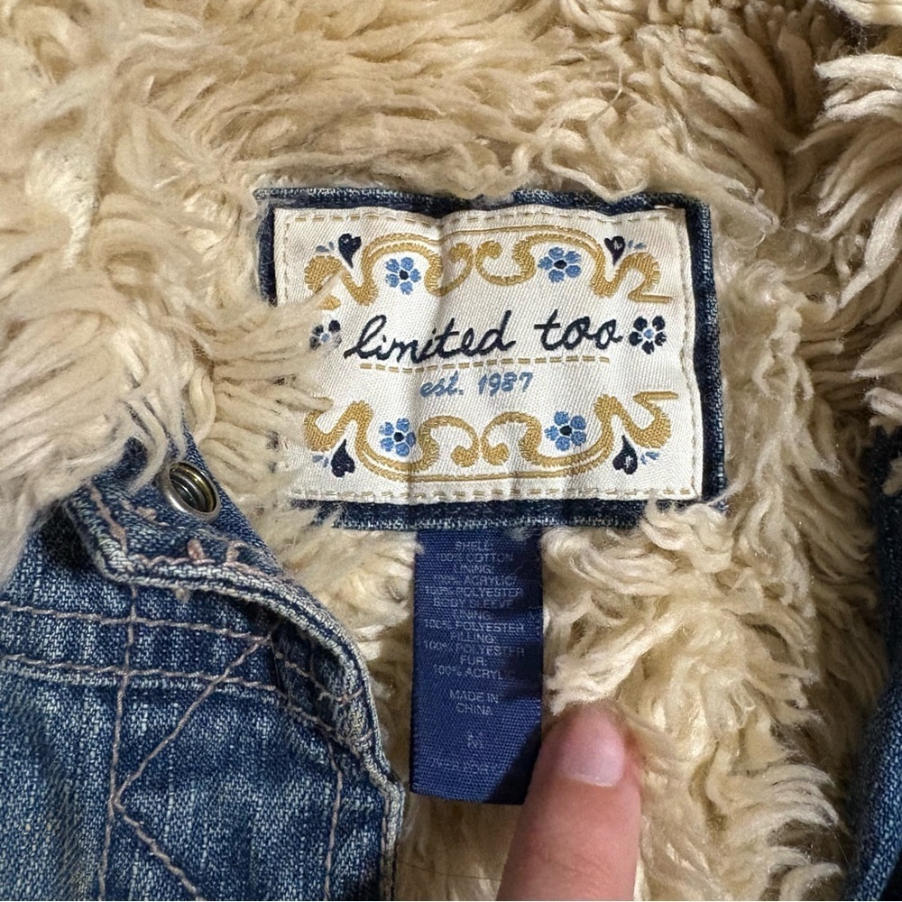 y2k Limited Too Jacket Youth Medium - Picture 2 of 7